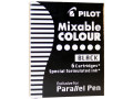 Картриджи с тушью Pilot "Parallel Pen" черные, 6шт., картонная коробка 