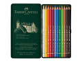 Карандаши цветные художественные Faber-Castell "Polychromos" 12цв., метал. коробка