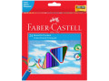 Карандаши цветные Faber-Castell  "Ecopen" 24цв., трехгран. с точилкой