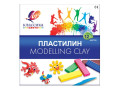 Пластилин 12цв 240гр. "Классика" со стеком, карт.упак.