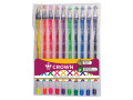 Набор гелевых ручек Crown "Hi-Jell Color" 10шт., 10цв. Набор гелевых ручек Crown "Hi-Jell Color" 10шт., 10цв.