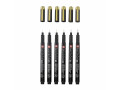 Набор линеров Sakura "Pigma Micron Gold Limited Edition" 6 шт (005-08) черный