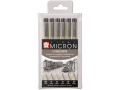 Набор линеров Sakura "PIGMA MICRON" 6 шт черные