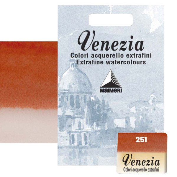 Краска акварельная "Venezia" № 251 Permanent Red Light Краска акварельная "Venezia" № 251 Permanent Red Light