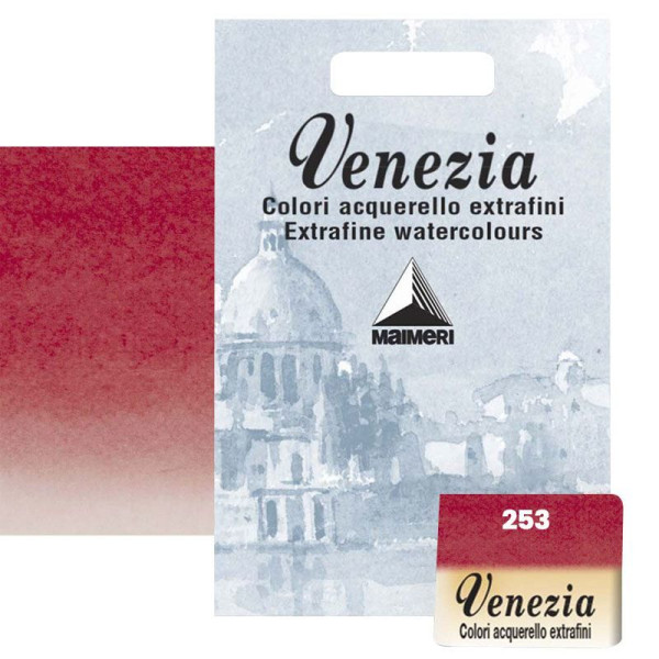 Краска акварельная "Venezia" № 253 Permanent Red Deep Краска акварельная "Venezia" № 253 Permanent Red Deep