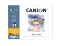 Блок для акварели 60% хлопок. 23*31 см. с/з  300 g/m²  20л. "CANSON AQUARELL"