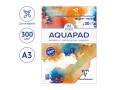 Альбом для акварели 30л., А3, на склейке Clairefontaine "Goldline Aqua", 300г/м2, холод. прессование