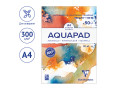 Альбом для акварели 50л., А4, на склейке Clairefontaine "Goldline Aqua", 300г/м2, холод. прессование