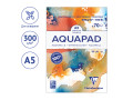 Альбом для акварели 70л., А5, на склейке Clairefontaine "Goldline Aqua", 300г/м2, холод. прессование