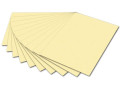 Бумага цветная "Folia" 300 г/м2, 50х70 см, №6111, Желтый соломеный