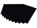 Бумага цветная "Folia" 300 г/м2, 50х70 см, №6190, Чёрный