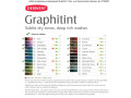 Набор акварельных графитовых карандашей Derwent Graphitint 12 цветов в метал./пенале 
